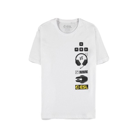 Value Edition ESL Gaming Short Sleeve T-shirt White Fresh Release